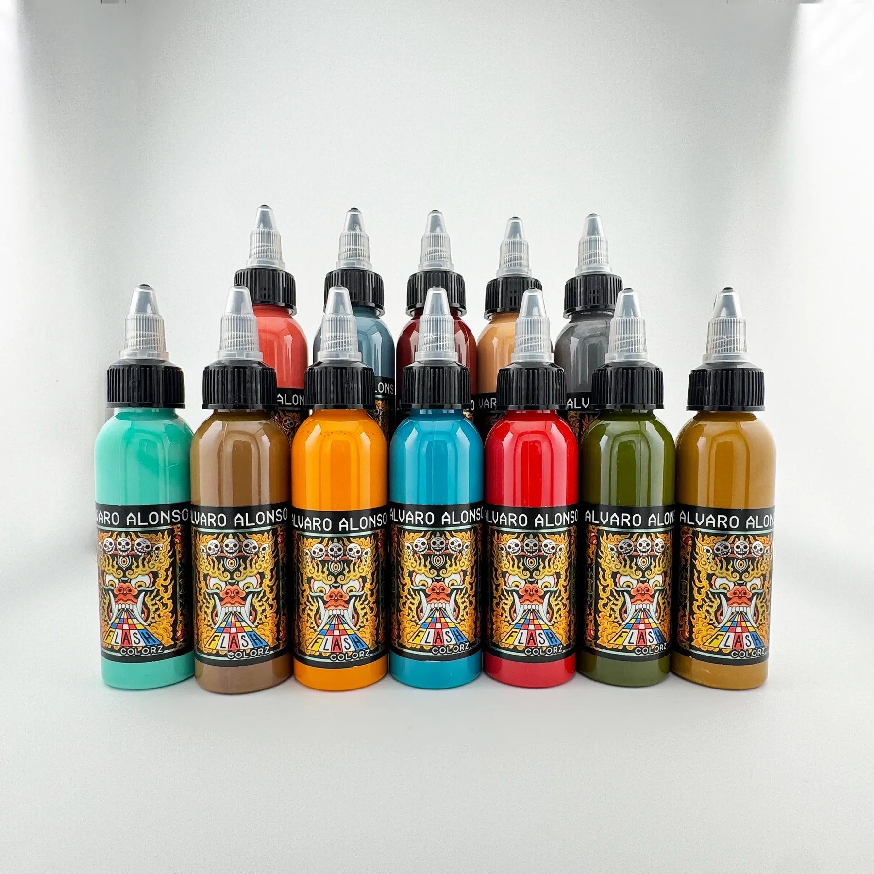 &Aacute;lvaro Alonso FLASH COLOR  INK SET 12 X 30 ML 